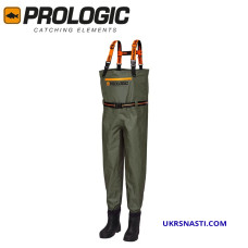 Вейдерсы Prologic Inspire Chest Bootfoot Wader EVA Sole Green